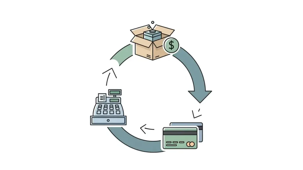 쿠팡 정상 환불 절차 설명 일러스트